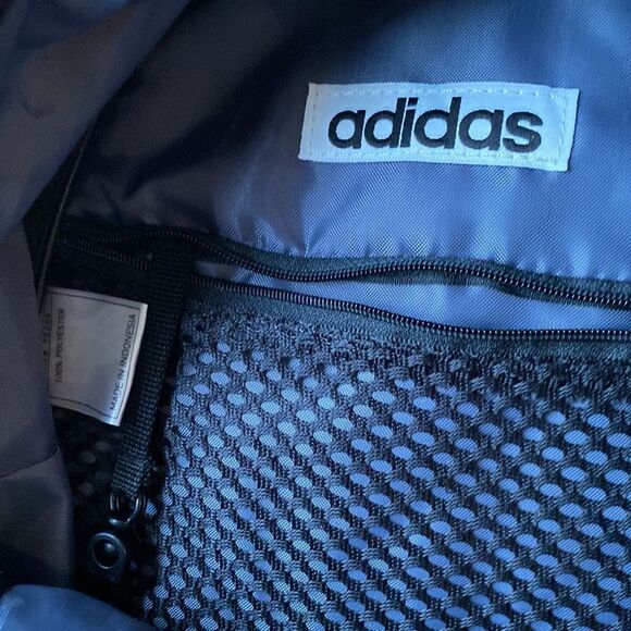 Adidas Women’s Small Backpack Nylon Woven Zipper Pockets Mesh Adjustable Strap - Picture 8 of 8